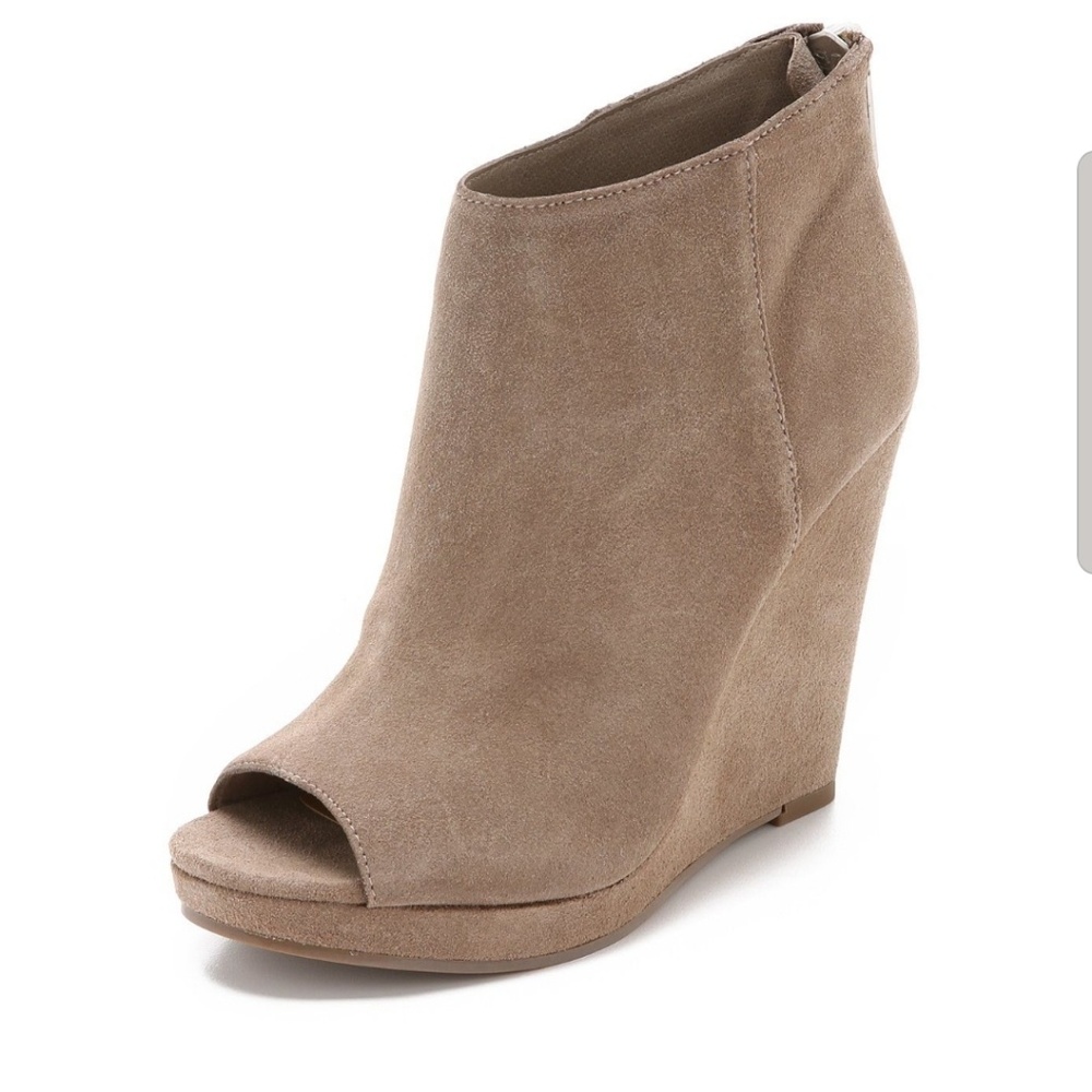 Wedge booties